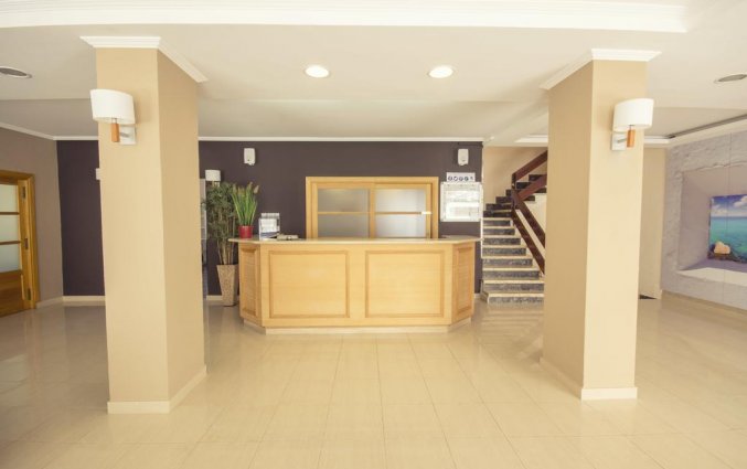 Receptie van Hotel Azuline Mediterraneo op Ibiza