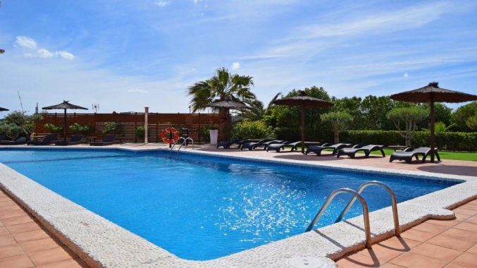 Zwembad van Hotel Sa Barrera