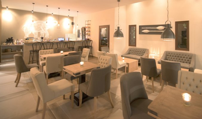 Bar van Hotel Glavas Inn op Chalkidiki