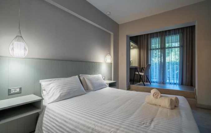 Slaapkamer hotel Castelli vakantie Zakynthos