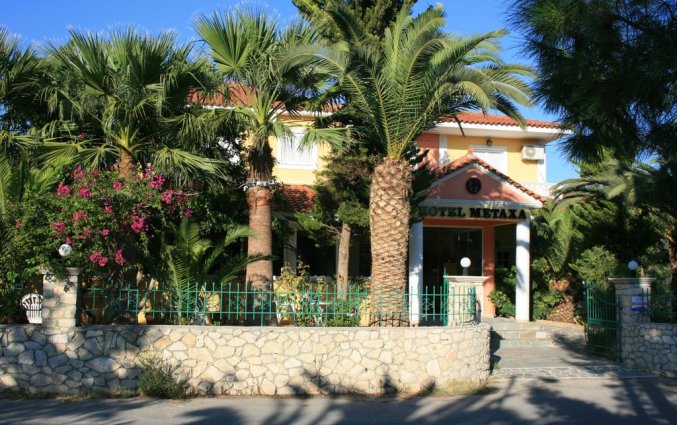 Tuin van Hotel Metaxa op Zakynthos