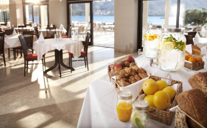 Ontbijtzaal van hotel Pagus