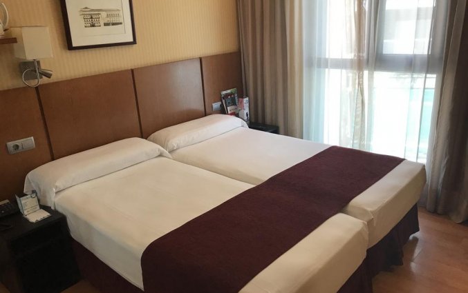 Tweepersoonskamer van Hotel Senator Granada Spa in Andalusie