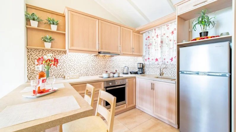 keuken in accommodatie