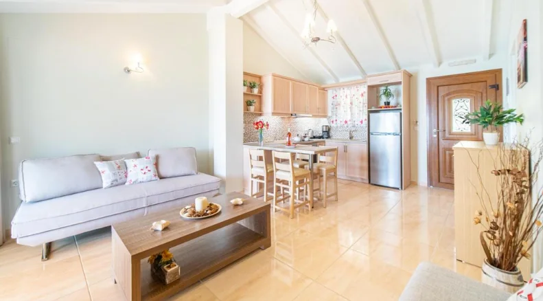 Woonkamer én keuken