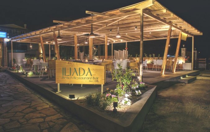 Restaurant van Hotel Iliada Beach op Corfu