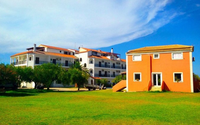 Tuin van Hotel Ccb Bruskos op Corfu