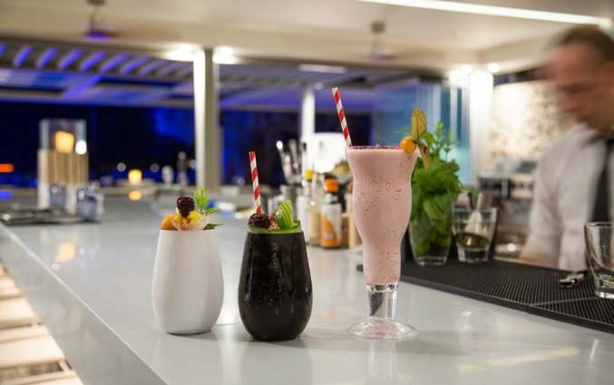 Bar van Hotel Rodostamo op Corfu