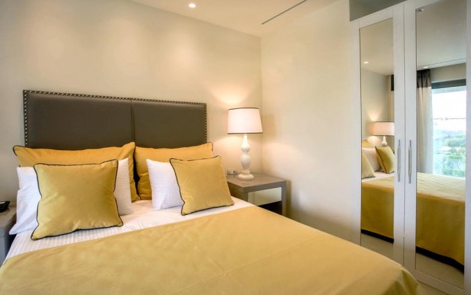 Kamer van Hotel Rodostamo op Corfu