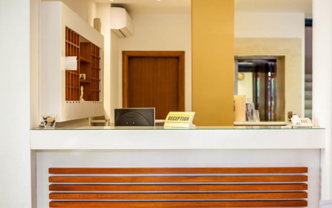 Receptie van Hotel Filmar in Rhodos