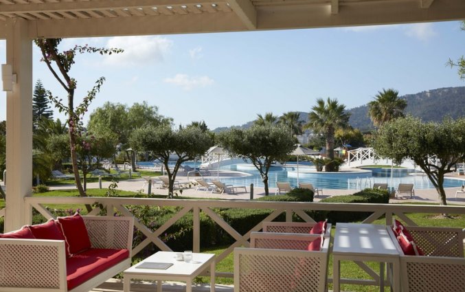 Terras bij hotel Electra Palace Rhodos