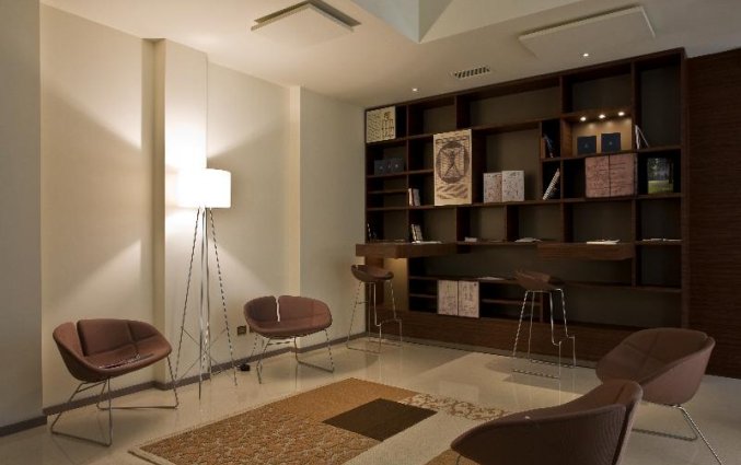Lounge van Hotel Eos in Puglia