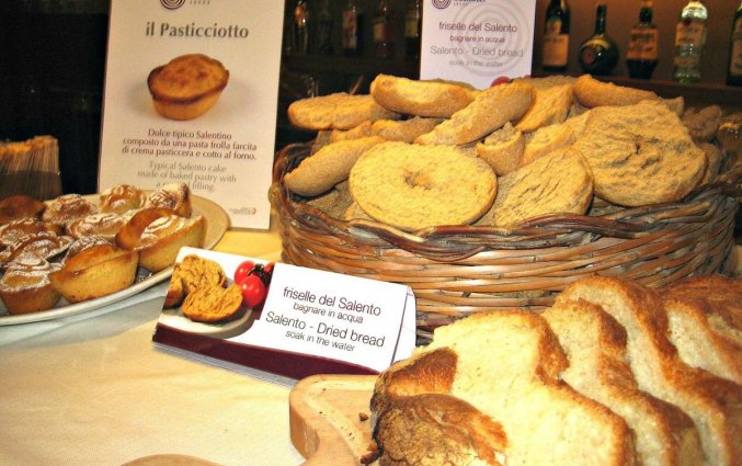 Ontbijtbuffet van Hotel Eos in Puglia