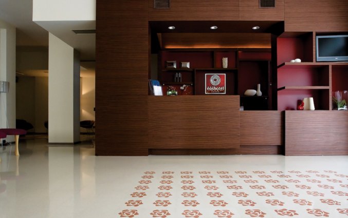 Receptie van Hotel Eos in Puglia