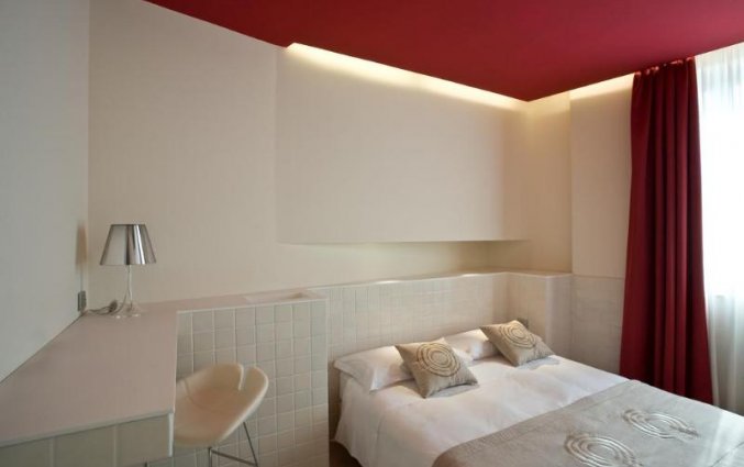 Tweepersoonskamer van Hotel Eos in Puglia