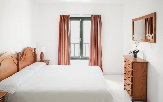 Tweepersoonskamer van Apartamentos Sol Lanzarote