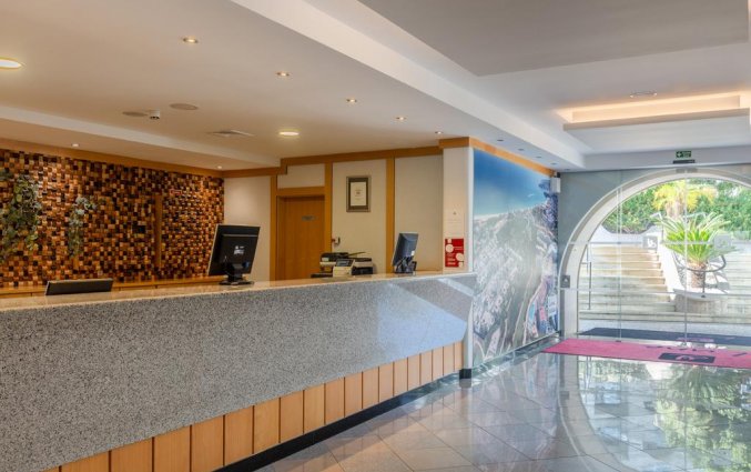De receptie van Aparthotel Luna Solaqua Algarve