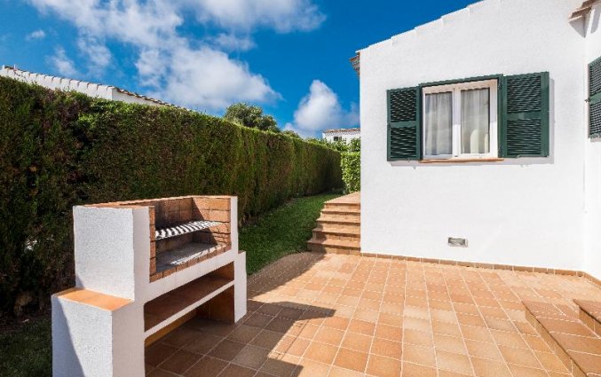 Barbeque van een villa van Villa Finesse op Menorca