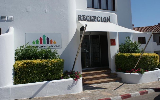 Receptie van Villa Finesse op Menorca