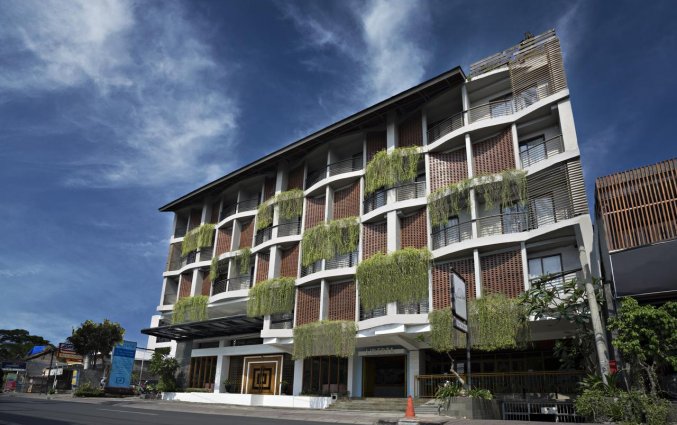 Gebouw van Hotel Liberta Seminyak op Bali