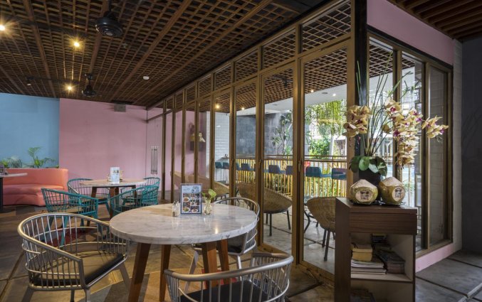 Restaurant van Hotel Liberta Seminyak op Bali
