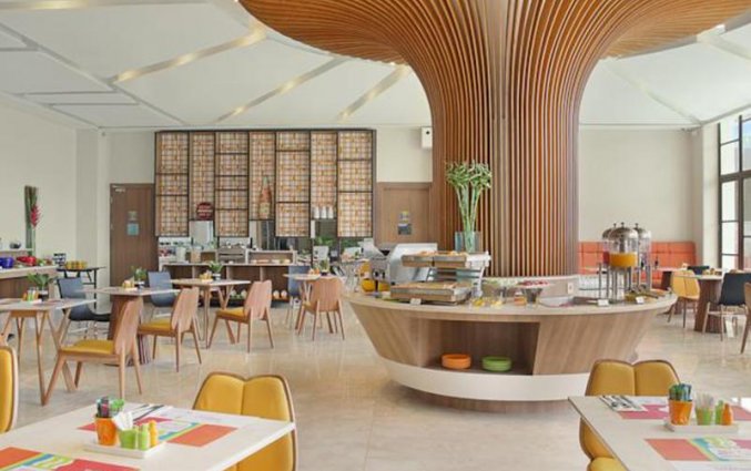 Restaurant van Hotel Grand Livio op Bali