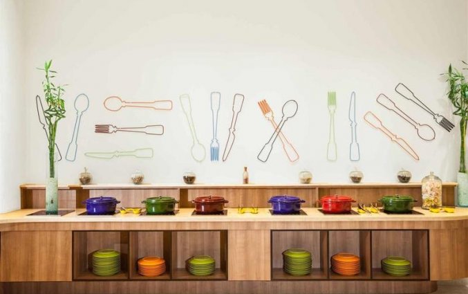 Restaurant van Hotel Grand Livio op Bali