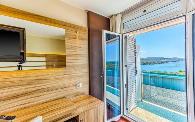 Tweepersoonskamer van Hotel Panorama in Dalmatie