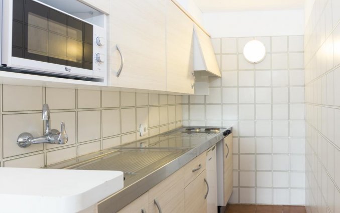 Keuken van Appartementen Roc Lago Park op Menorca