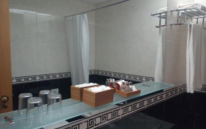 Badkamer van Hotel Rural da Quinta do Silval in Noord-Portugal