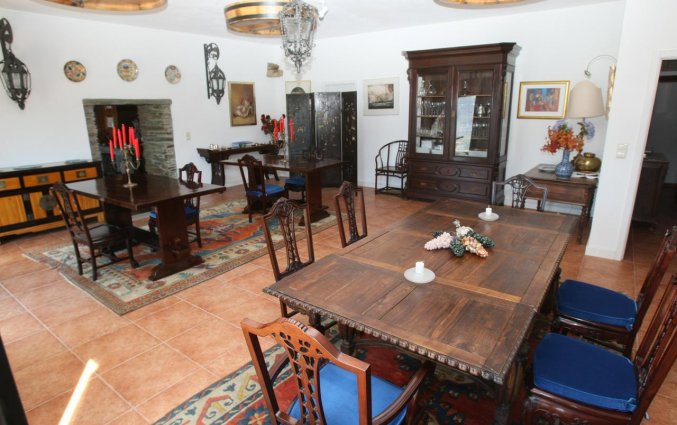 Lounge van Bed and Breakfast Quinta da Veiga Noord-Portugal