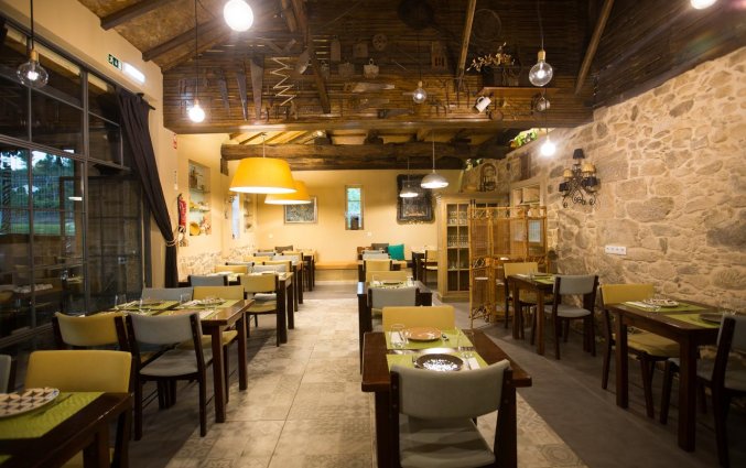 Eetzaal van bed and breakfast Quinta do Caminho