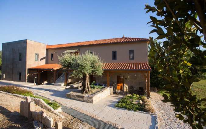 Vooraanzicht van bed and breakfast Quinta do Caminho