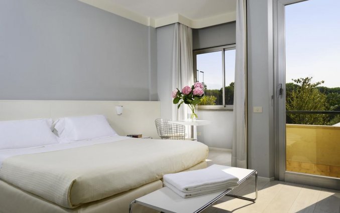 Tweepersoonskamer van hotel Forte Dei Marmi