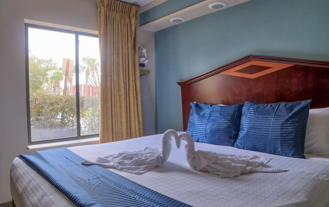 Tweepersoonskamer van Destiny Palms hotel