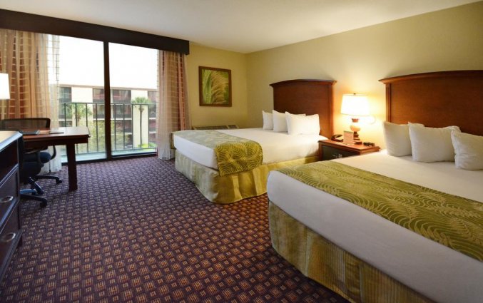 Vierpersoonskamer van hotel Rosen Inn