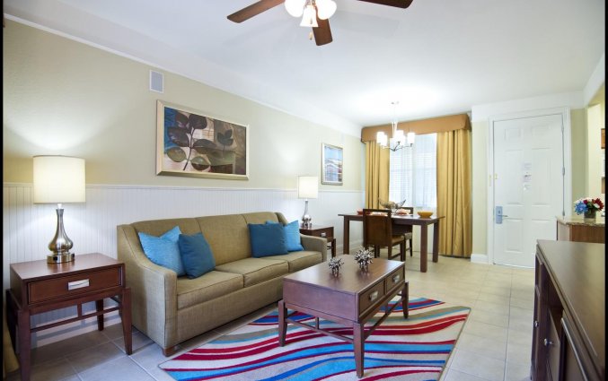 Woonkamer van resort Calypso Cay Villas