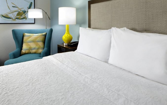 Tweepersoonskamer van Hotel Hampton Inn Orlando Near Universal Blv in Orlando