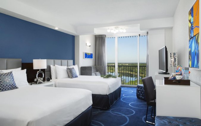 Vierpersoonskamer van Resort B and Spa Lake Buena Vista in Orlando