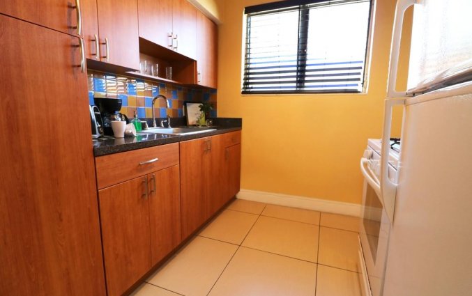 Keuken van appartement Beachside