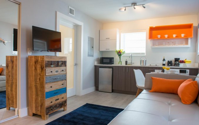 Keuken van appartement Seaside