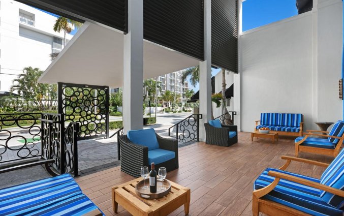 Terras van hotel the landon