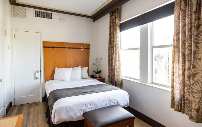 Tweepersoonskamer van hotel Majestic South Beach