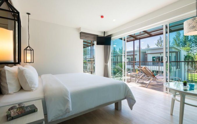Tweepersoonskamer van Resort The Waters Khao Lak