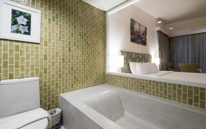 Badkamer van Resort The Briza Beach Khao lak