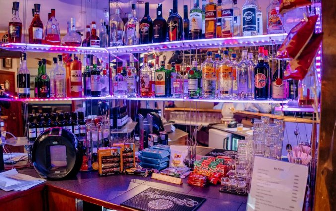 Bar van Hotel Laxnes op IJsland