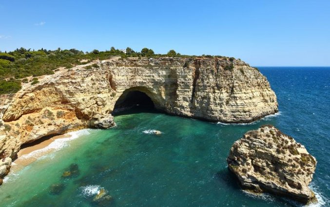 Uitzicht van Hotel Tivoli Carvoeiro in Algarve