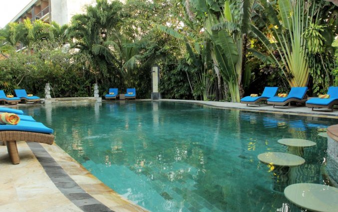 Zwembad van Tonys Villas & Resort op Bali