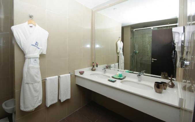 Badkamer van hotel Atlas Amadil Beach Aqua Sun in Agadir