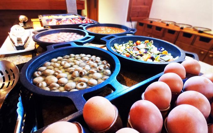 Buffet van appartementen Bajondillo in Fuerteventura